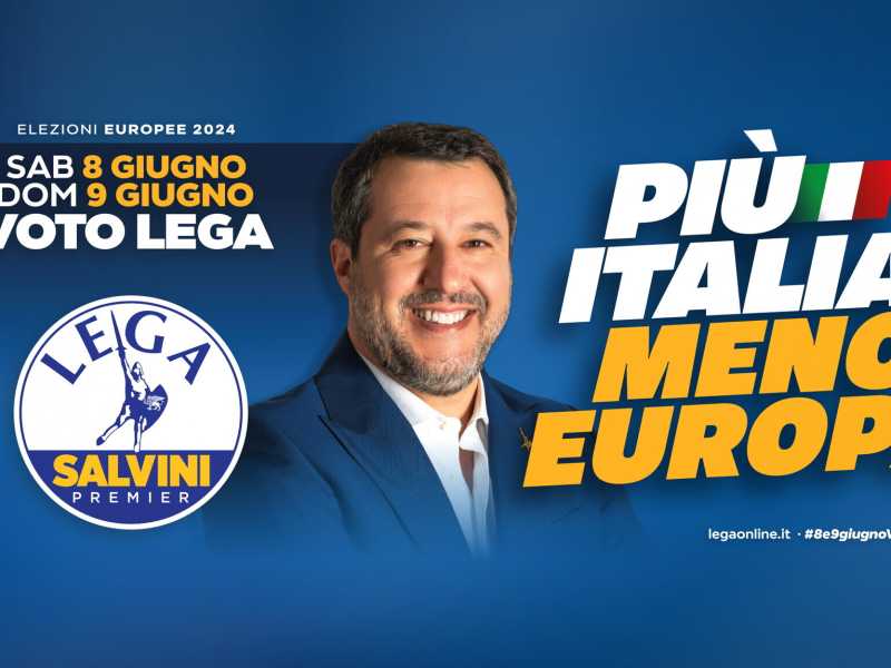 Il dito è Roberto Vannacci, la luna è Matteo Salvini. Un manifesto rivelatore
