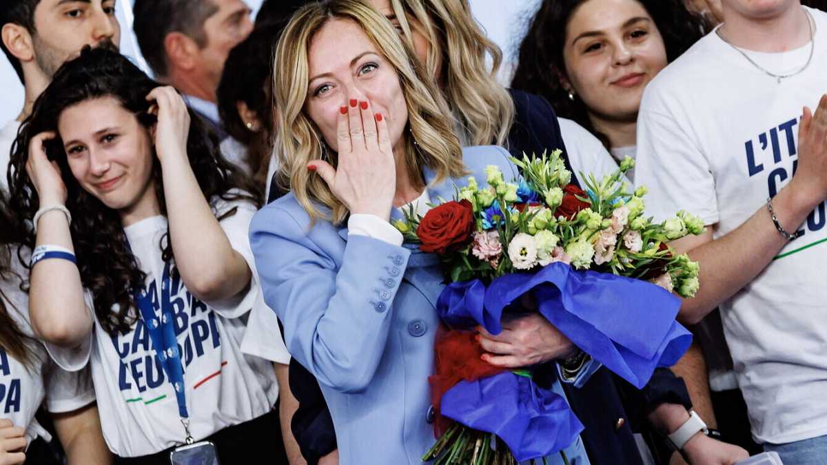 Immagine di Meloni a Pescara si candida e scommette sui suoi: non siete scarsi