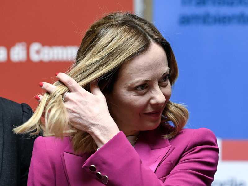 Giorgia Meloni - foto Ansa
