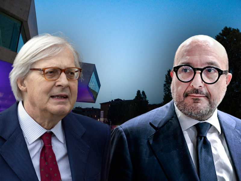 La pace di Strasburgo fra Sangiuliano e Sgarbi. Il critico in una nota: "Stimo Gennaro, sono suo amico"