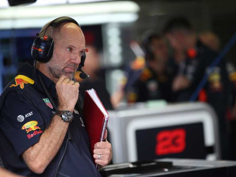 Adrian Newey (foto Ap, via LaPresse)