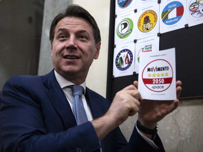Giuseppe Conte (Ansa)