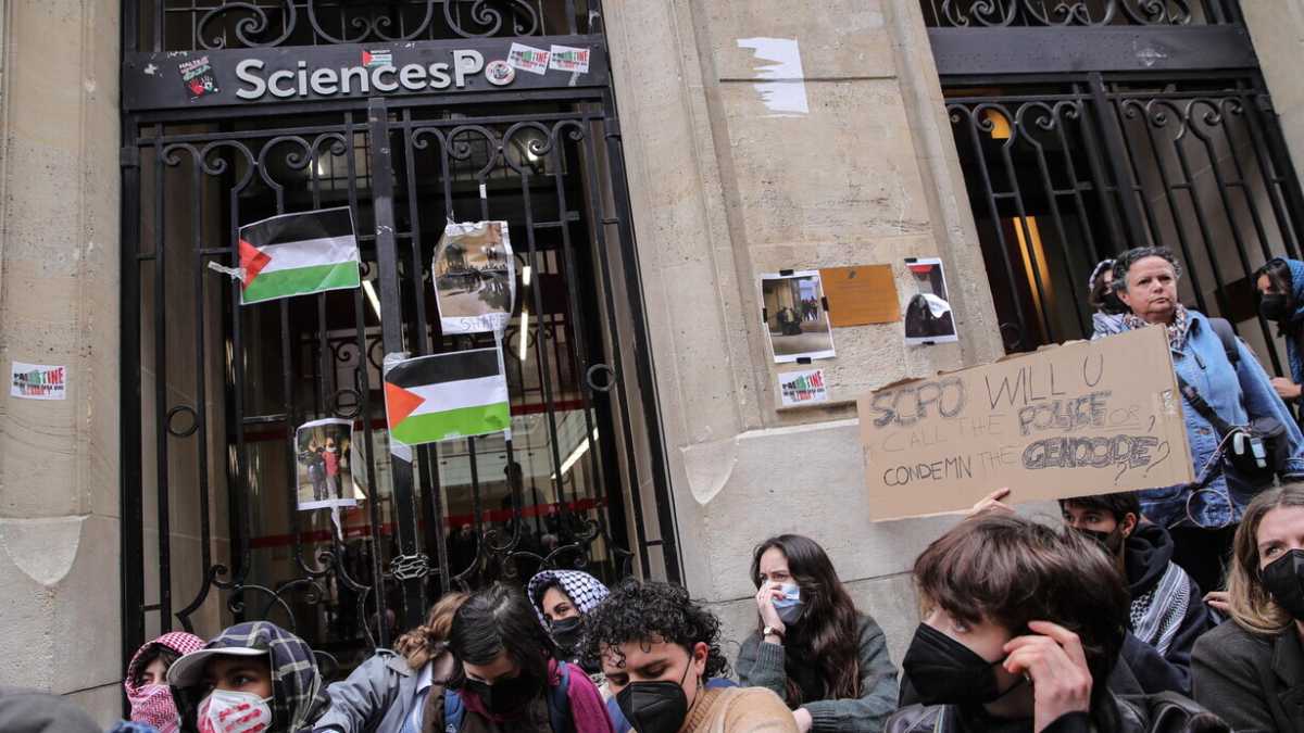 Immagine di Il modello “town hall” dei campus pro Palestina a Sciences Po