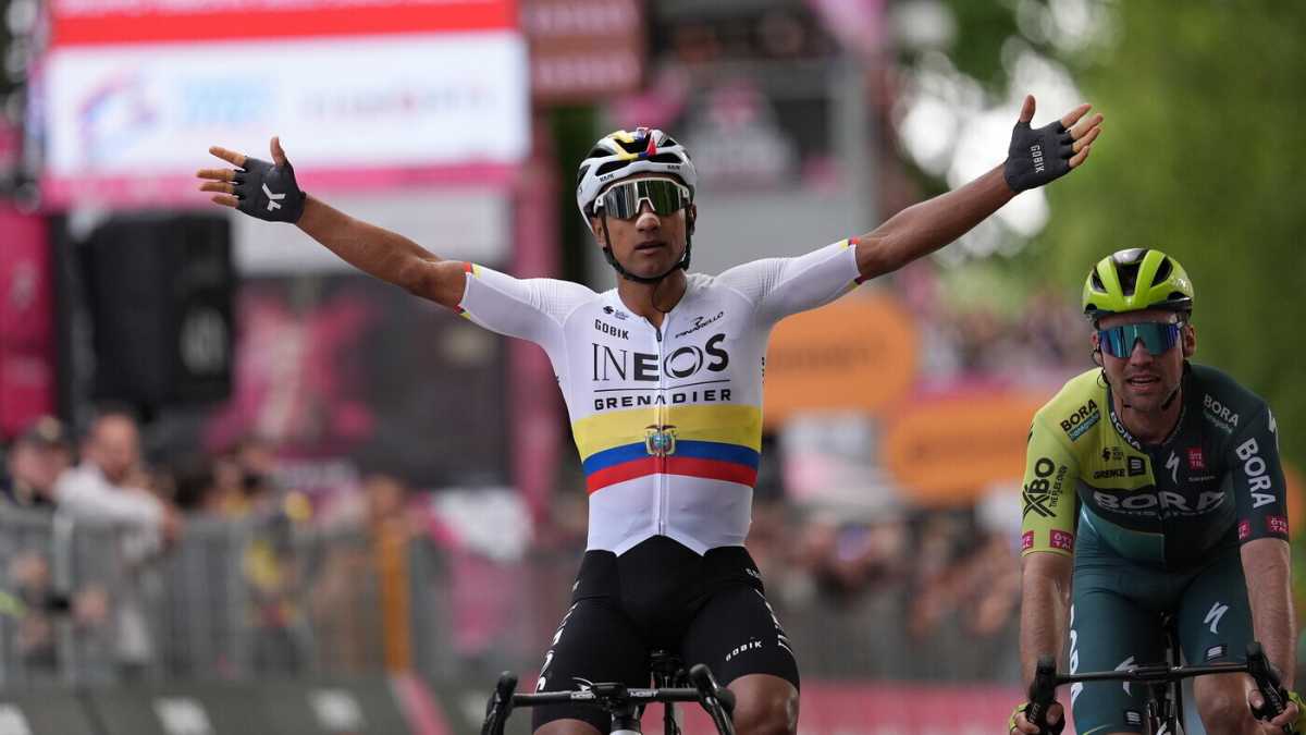 Immagine di Il fermoimmagine dello stupore: a Torino vince Jhonatan Narvaez