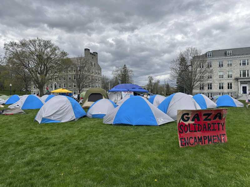 Studenti in protesta - foto LaPresse