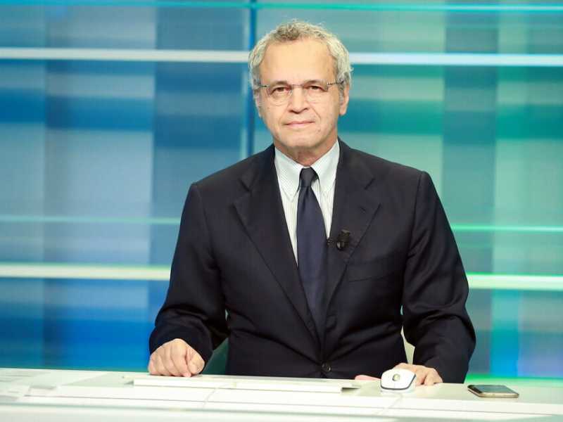 Enrico Mentana - foto LaPresse