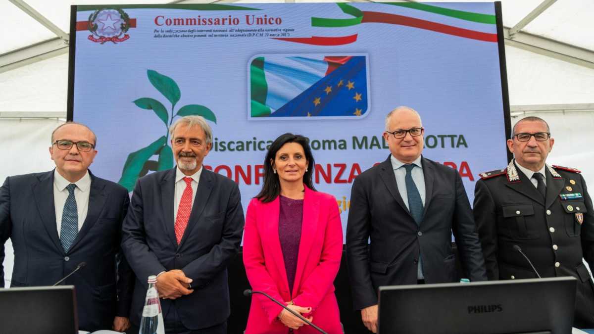 Immagine di Parte finalmente la bonifica dell'ex discarica di Malagrotta
