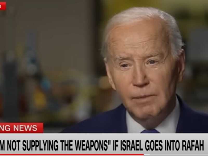 Biden dice che se Israele invade Rafah non fornirà più armi offensive