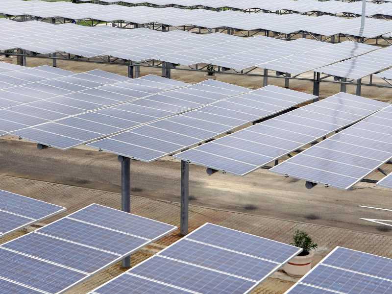 Impianto fotovoltaico - foto LaPresse