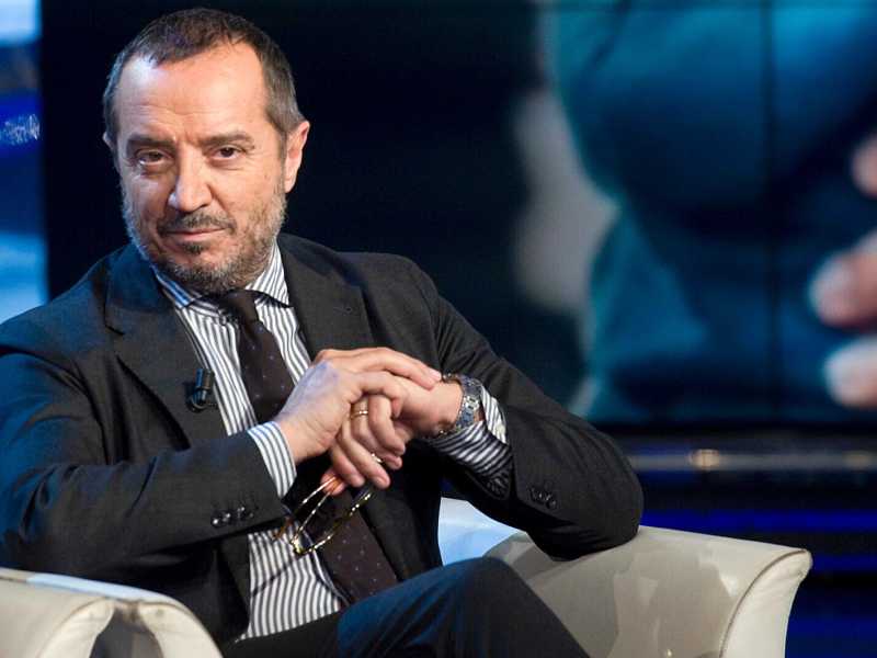 Il giornalista ed ex direttore di Rai 3 Franco Di Mare (Olycom)
