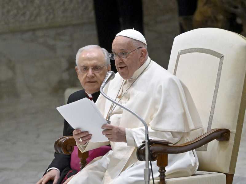 Papa Francesco (foto Ansa)