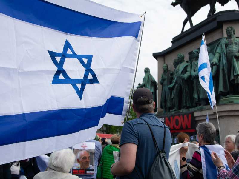  La bandiera di Israele - foto via Getty Images
