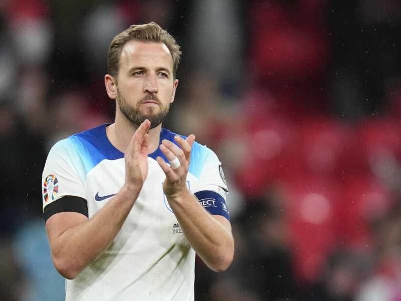 Harry Kane (foto Ap, via LaPresse)