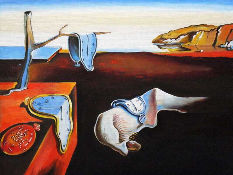 La persistenza della memoria, di Salvador Dal&igrave;