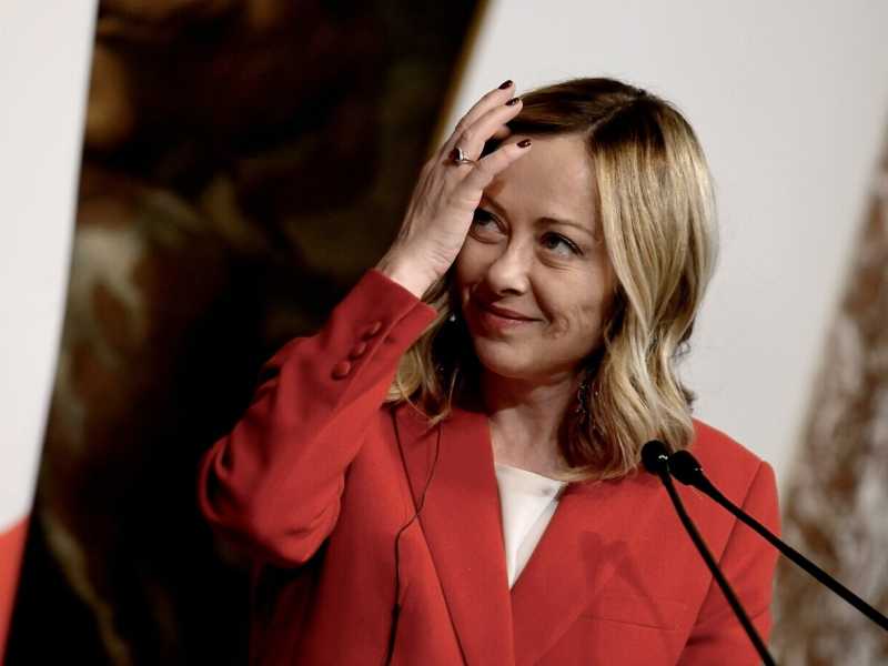 &nbsp;Giorgia Meloni - foto via Getty Images
