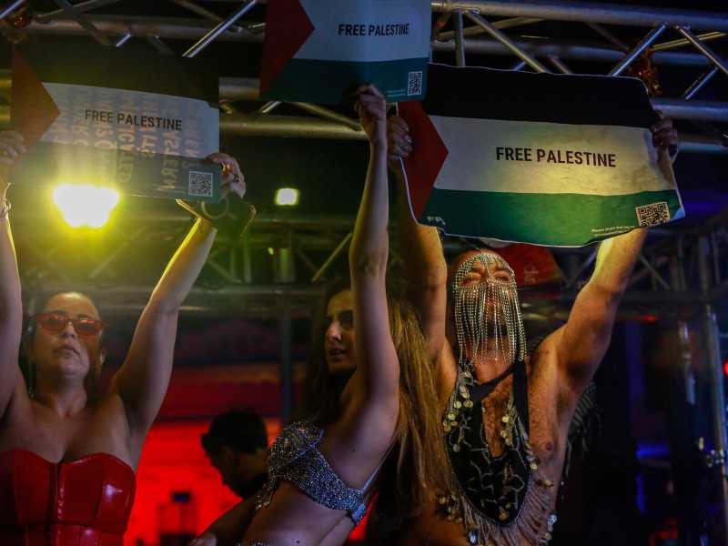 Il rapporto del 2021 sull&rsquo;accettazione Lgbt di Berkeley ha classificato Israele al 44esimo posto su 175 paesi, mentre la Palestina &egrave; 130esima (foto Getty)&nbsp;<br />
