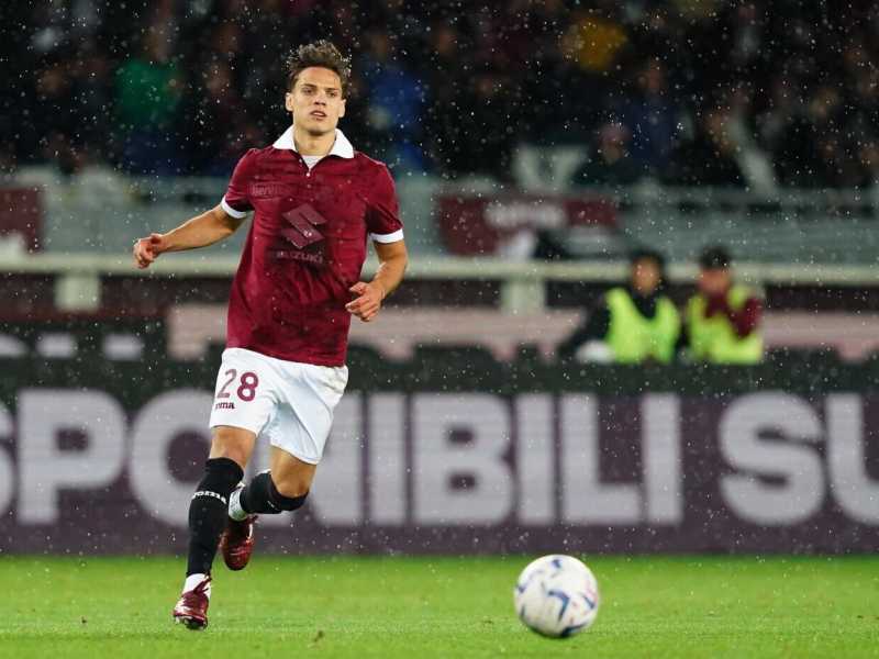 Samuele Ricci, centrocampista del Torino (foto LaPresse)