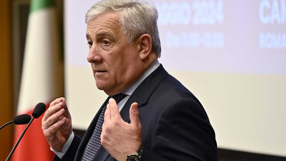 Immagine di Tajani: "Il mandato d'arresto all'Aia? Inaccettabile mettere sullo stesso piano Hamas e Israele"