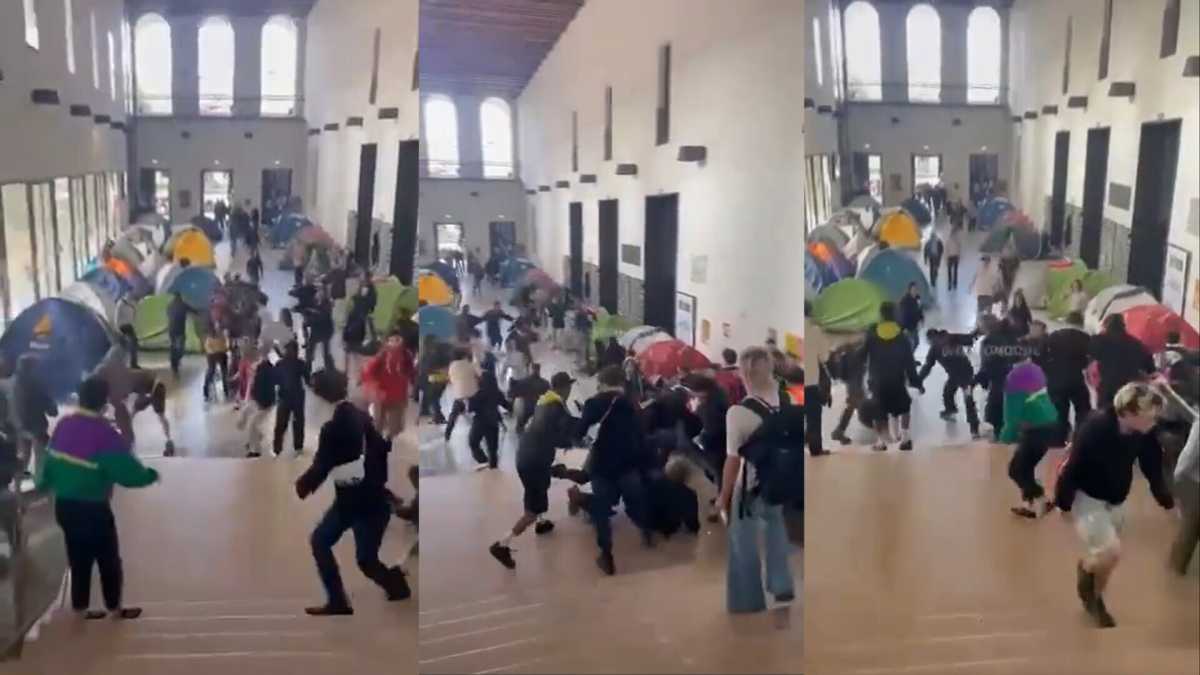 Immagine di Rissa alla Statale di Milano tra “Lotta comunista” e studenti pro Palestina