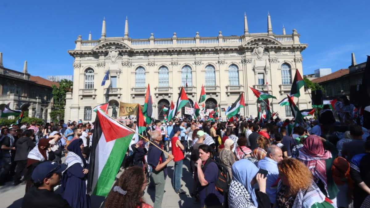 Immagine di La Statale di Milano si arrende agli studenti pro Palestina