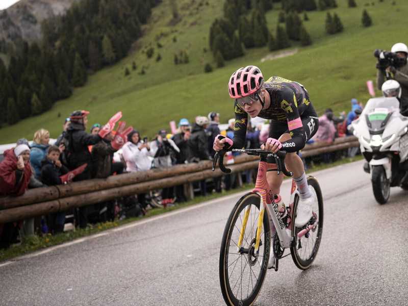 Georg Steinhauser ha vinto la 17a tappa del Giro d'Italia 2024 (foto LaPresse)<br />