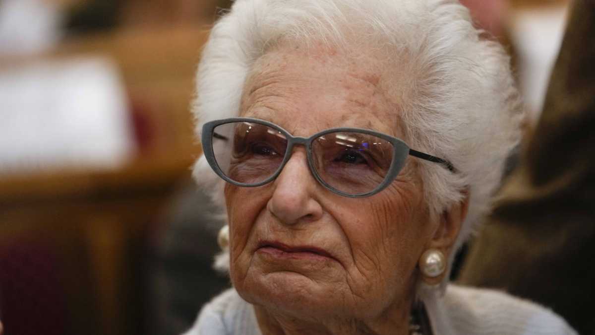 Immagine di Liliana Segre spieghi all’Aia la differenza tra vittime e carnefici