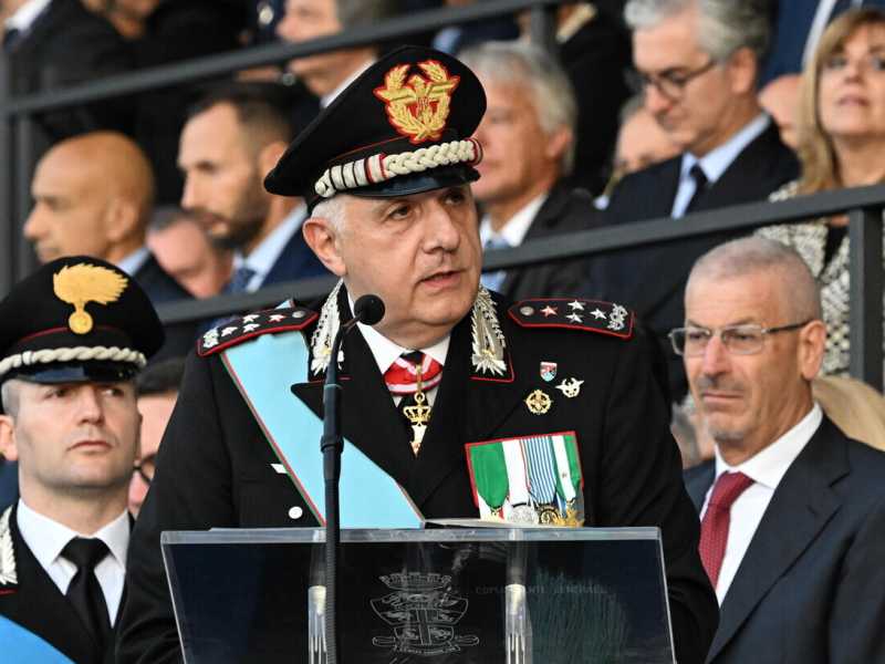 Il comandante generale dell'Arma dei Carabinieri, Teo Luzi&nbsp;<br />
