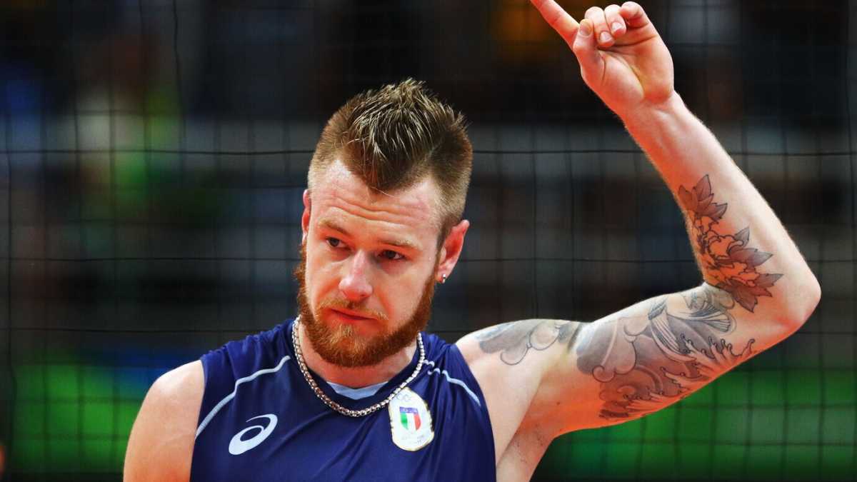 Immagine di Ivan Zaytsev costruisce un sogno sulla sabbia