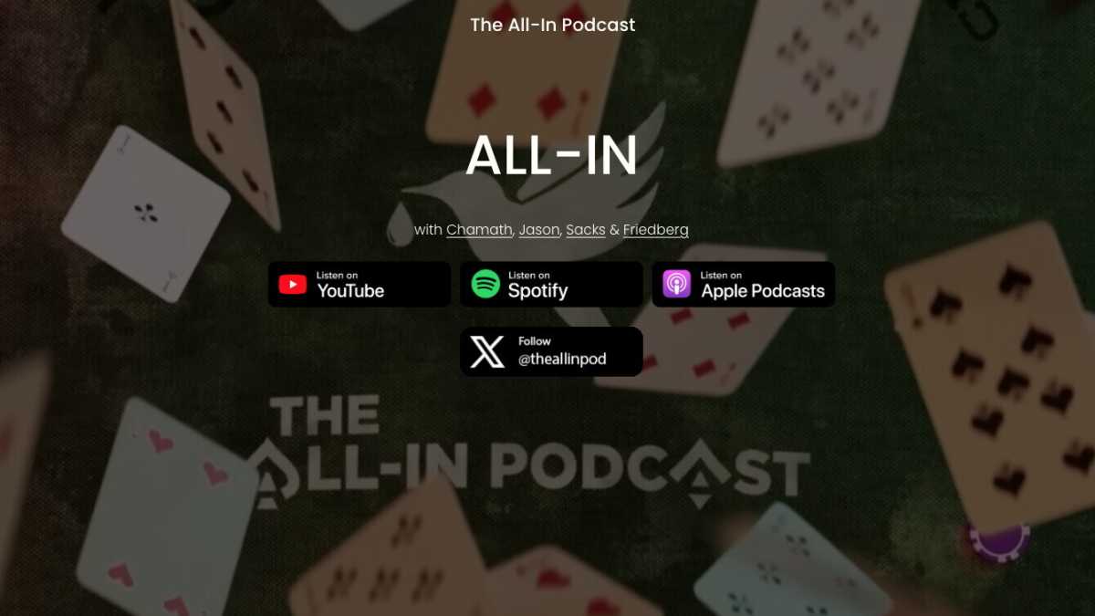 Immagine di All-In: il podcast anti-woke della Silicon Valley più amato d’America