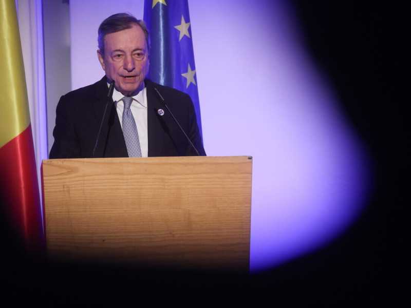  Mario Draghi - foto Ansa