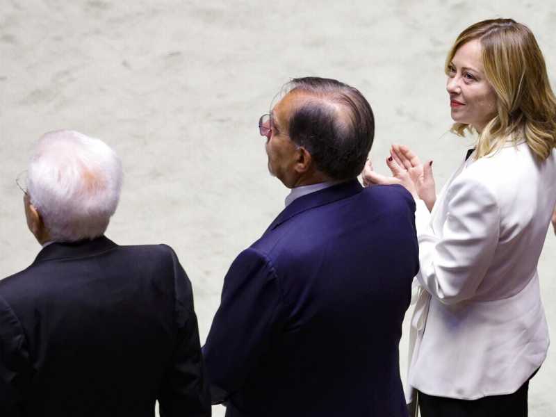  Giorgia Meloni - foto Ansa