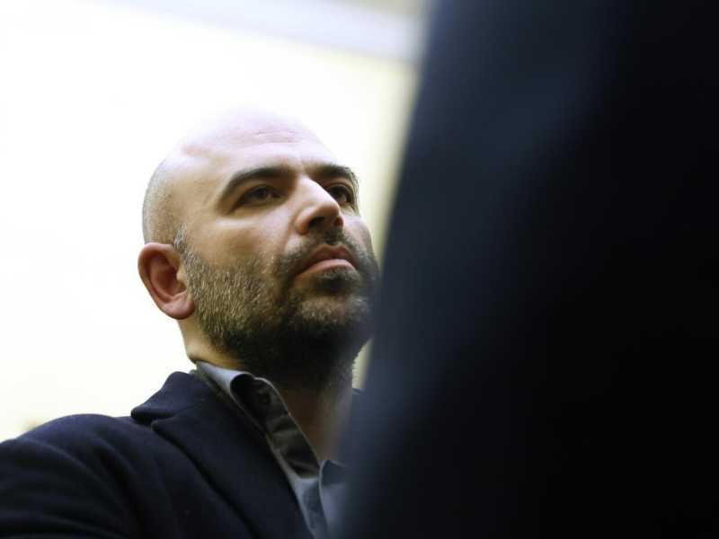 Roberto Saviano (foto LaPresse)