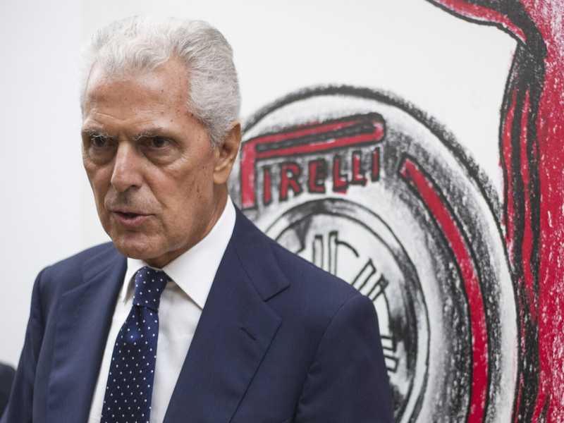 Trochetti Provera nello Stabilimento Pirelli di Settimo Torinese nel 2014 (Foto Marco Alpozzi - LaPresse) <br />