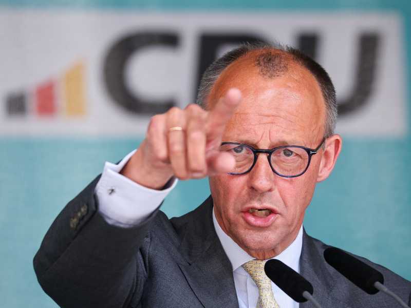  Il leader della Cdu Friedrich Merz - foto via Getty Images