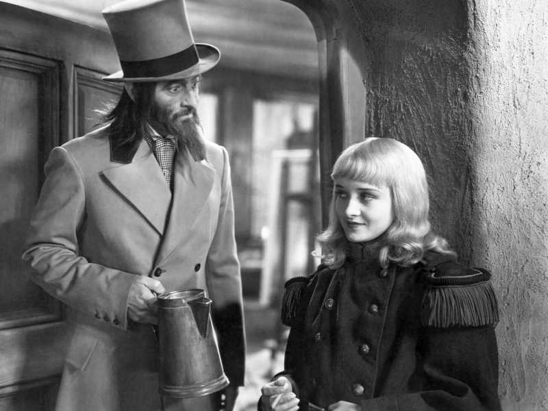John Barrymore è il malvagio Svengali nell’omonimo film di Archie Mayo del 1931, adattamento di “Trilby” di George du Maurier (foto Olycom) <br />