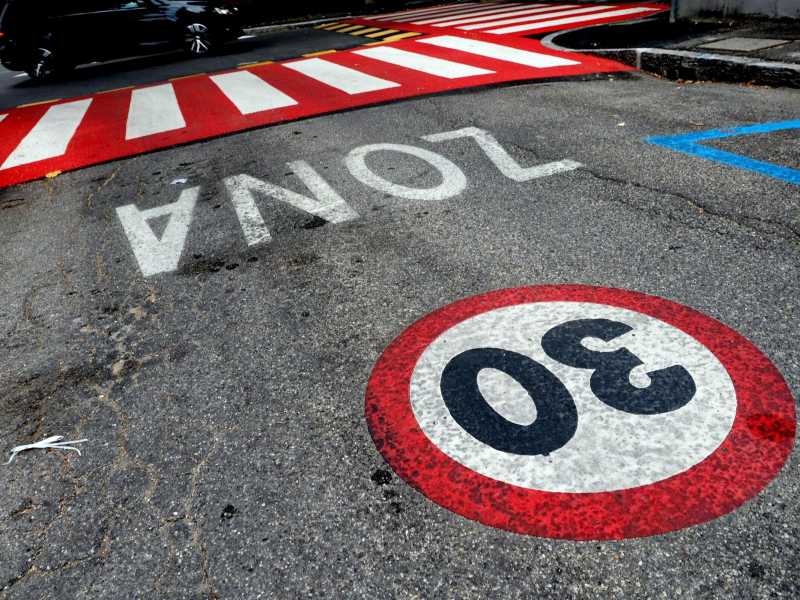  Bologna città 30 - foto di Michele Nucci per LaPresse