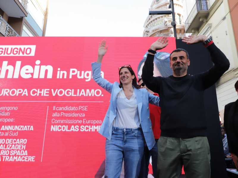 Decaro delle Puglie, giro elettorale con il sindaco candidato