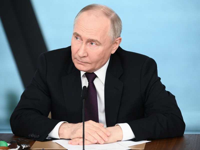 Vladimir Putin&nbsp;(EPA/VLADIMIR ASTAPKOVICH / SPUTNIK / CREMLIN POOL)