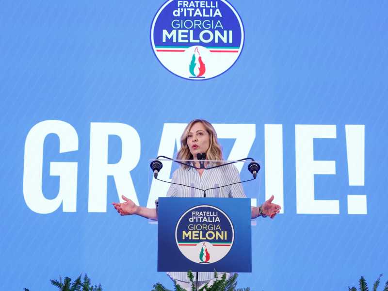 &nbsp;Giorgia Meloni - foto Ansa