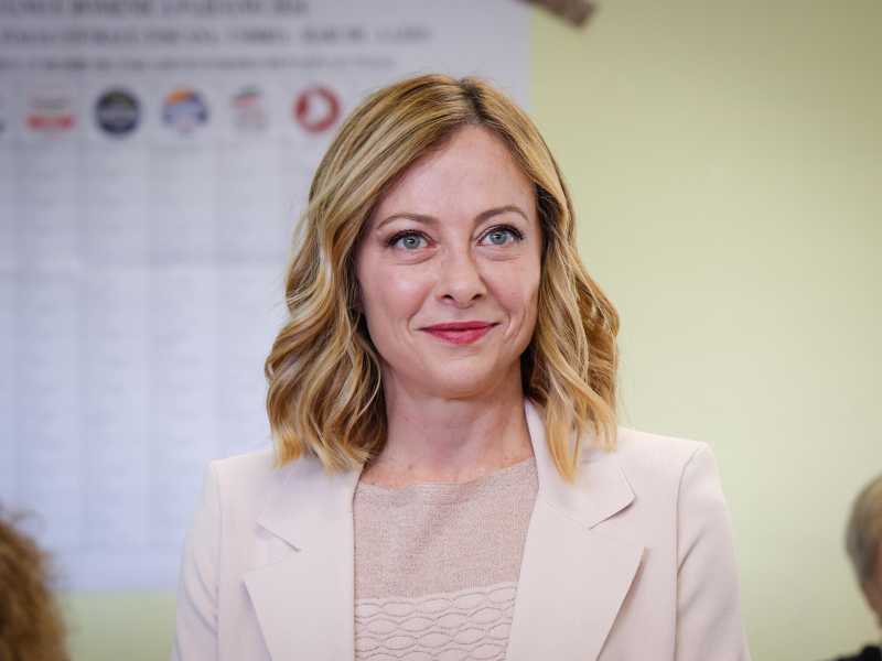  Giorgia Meloni - foto Ansa