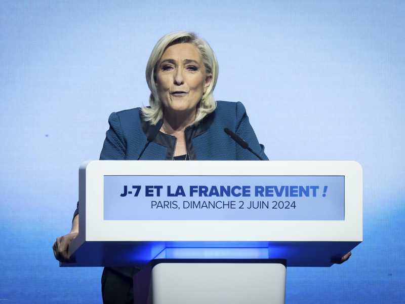 &nbsp;Marine Le Pen - foto LaPresse