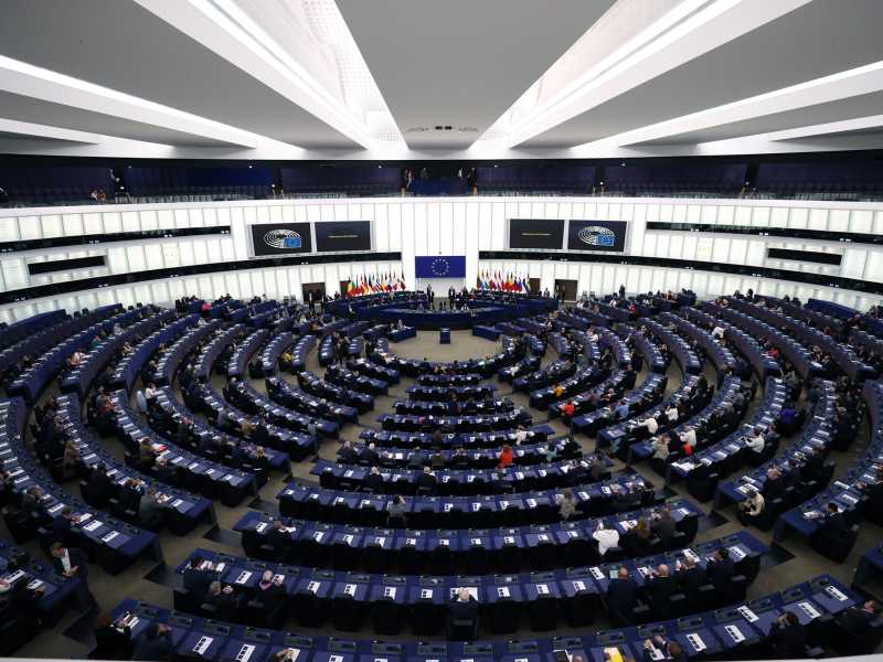 Il Parlamento europeo - foto via Getty Images
