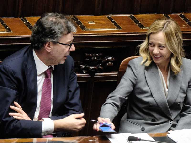 La prova di forza dell’asse Meloni-Giorgetti