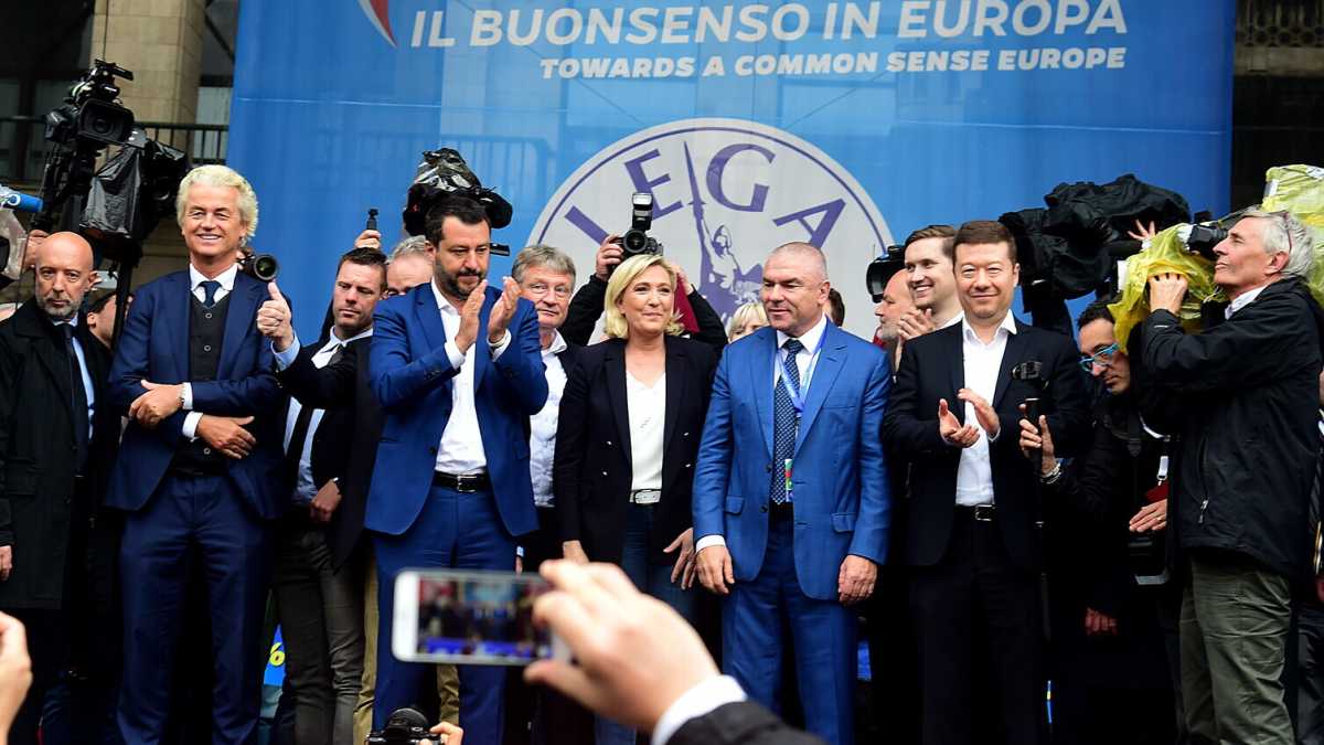 Immagine di Il vertice sovranista di Le Pen, Salvini e Wilders
