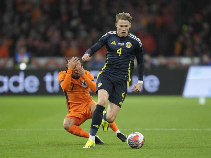 Scott McTominay (foto Ap, via LaPresse)