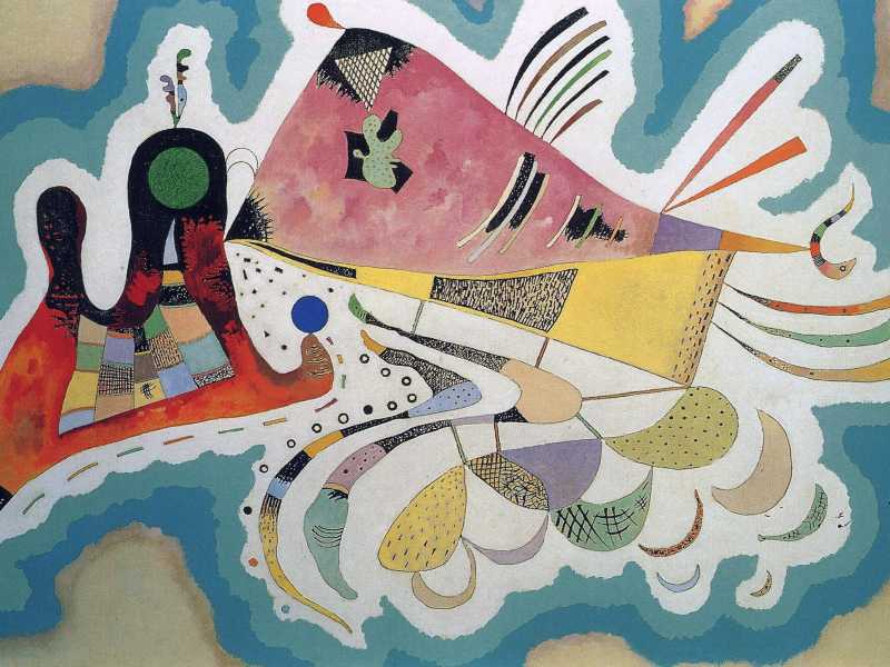 Kandinsky, "Vicinanza", 1939 (Ansa)
