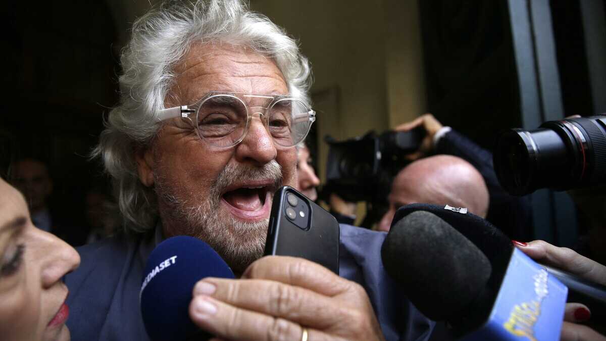 Immagine di Berlusconi ha più voti di Conte? La battuta di Beppe Grillo è vecchia e copiata
