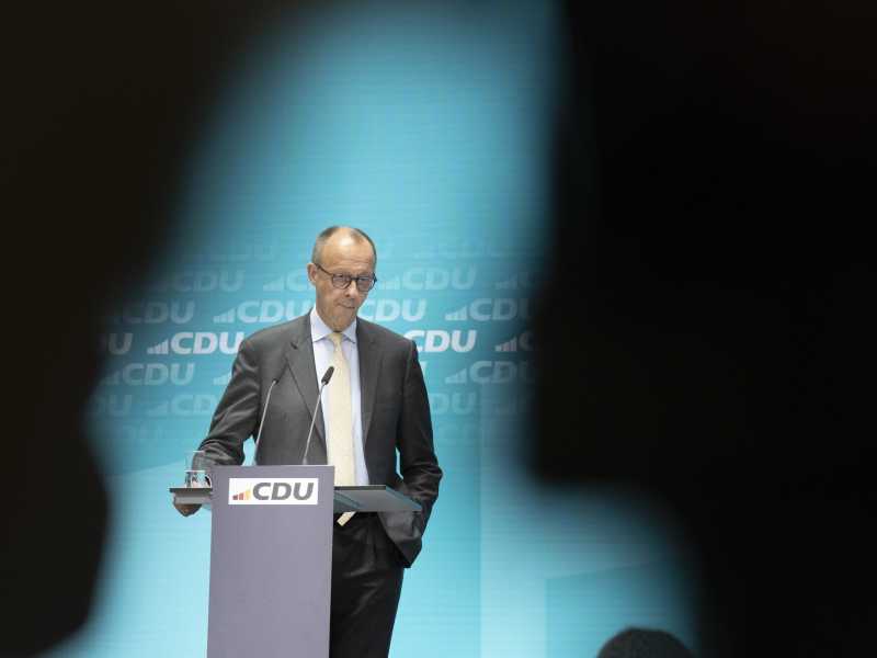  Il leader della Cdu Friedrich Merz - foto via Getty Images