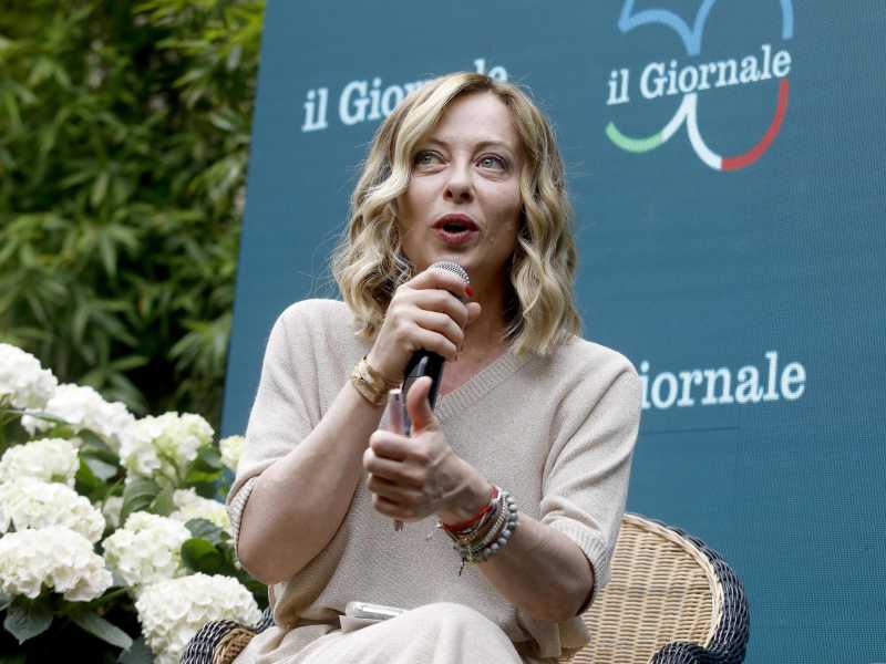  Giorgia Meloni - foto Ansa