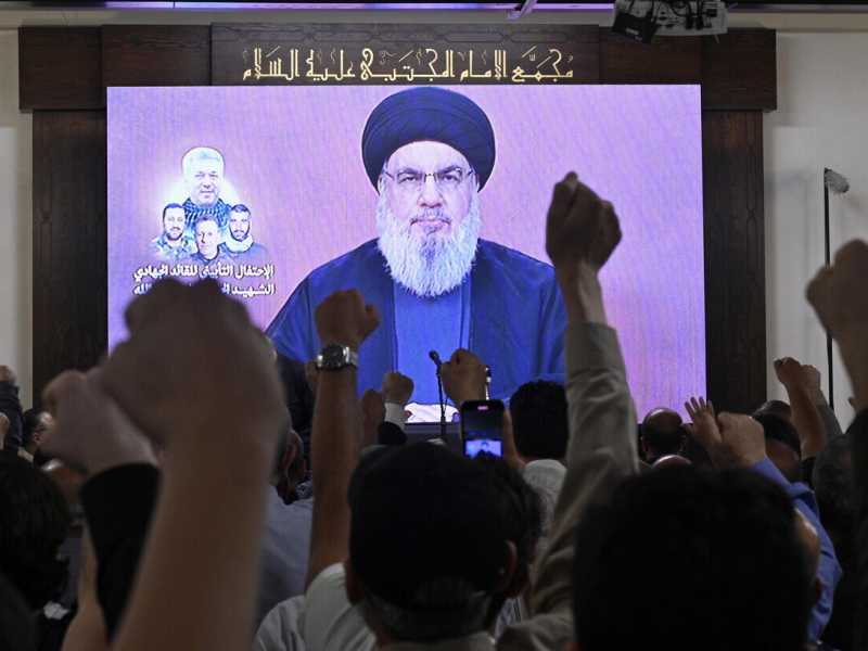 La direzione delle minacce di Hassan Nasrallah